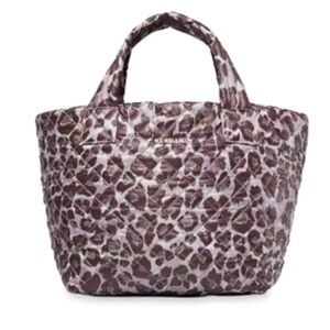 MZ Wallace Small Metro Leopard Tote in excellent condition!!